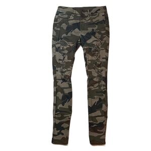 True Religion Jennie camo skinny jean